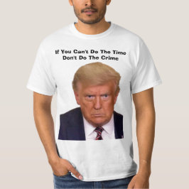 Não faça a camiseta do crime