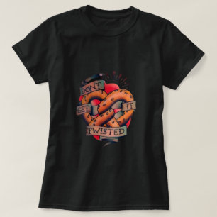Não faça uma camiseta torcida
