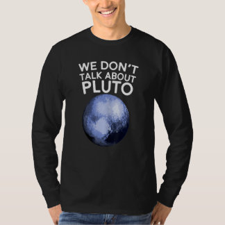 Não Falamos Sobre a Camiseta de Plutão Espaço Dive