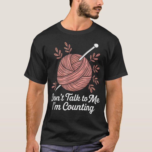 Não Fale Comigo Estou Contando Camiseta de Amantes (Frente)