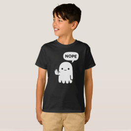 Não Fantasma | Camiseta Infantil Minimal Divertida