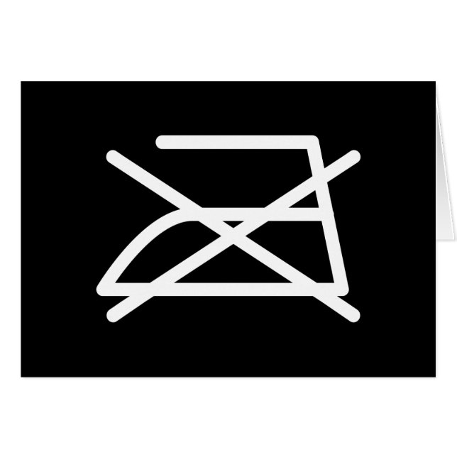 NÃO FERRO! CARTAO (Frente Horizontal)