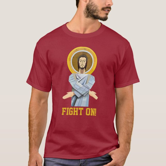 Não há camiseta de Jesus bom (Frente)