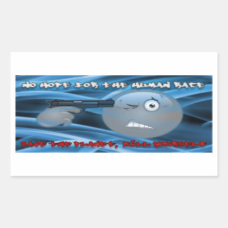 Não há Enfumaçado azul adesivo