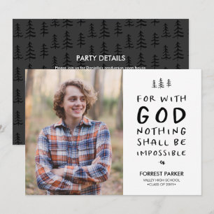 Não há impossíveis anúncio da graduação