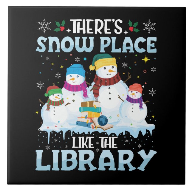 Não Há Lugar Como a Biblioteca de Natal (Frente)