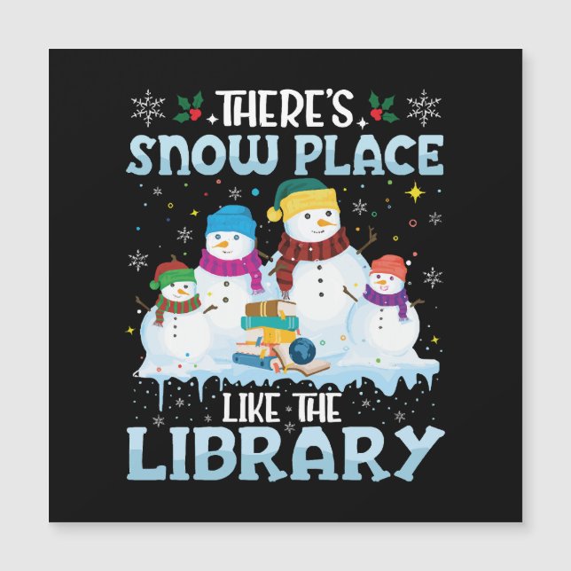 Não Há Lugar Como a Biblioteca de Natal (Frente)