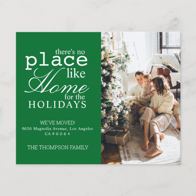 Não há lugar como o movimento de fotos verdes em c (Frente)