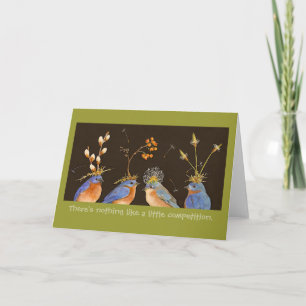 Não há nada como um pequeno cartão de competição