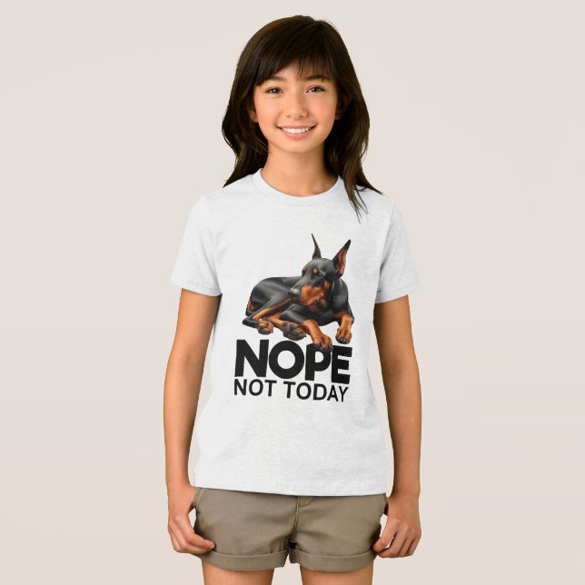 Não Hoje O Doberman Pinscher (Frente Completa)