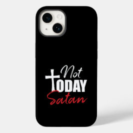 Não Hoje Satanás Preto 