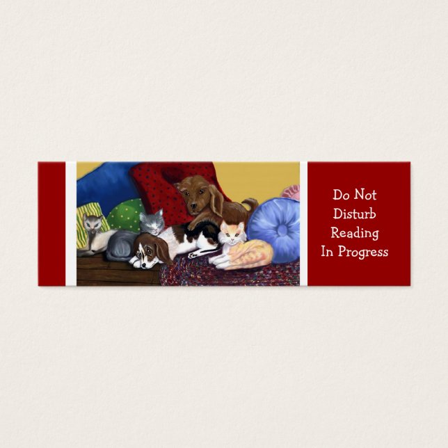 Não Incomodar A Leitura Em Curso (Frente)