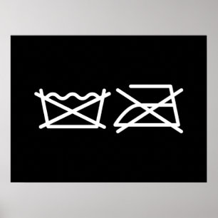 NÃO LAVEM! NÃO FERRO! PÔSTER