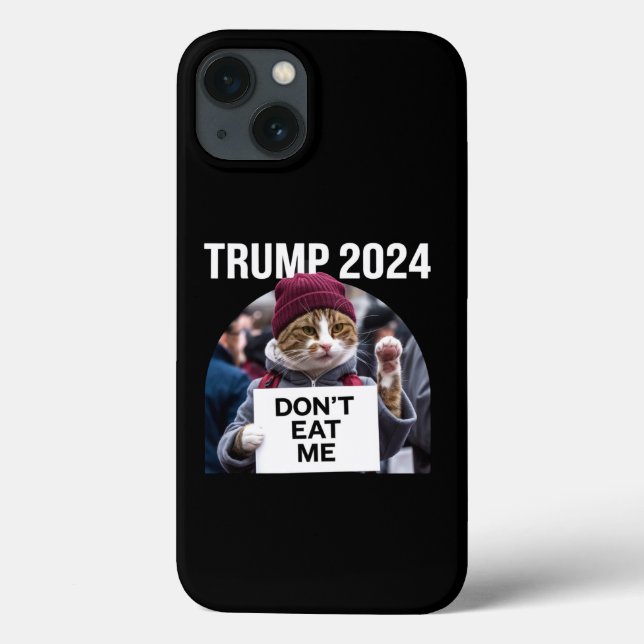 Não me coma gatos para Trump 2024 (Verso)