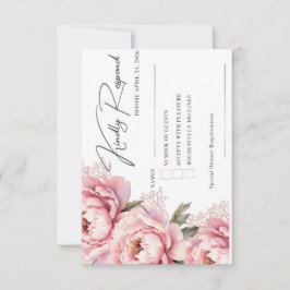 Não me faça emboscar a placa RSVP