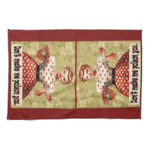 Não me faça envenenar sua toalha de cozinha