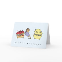 Não me faça o adulto | cartão de aniversário