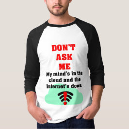 Não me pergunte camisa na Internet