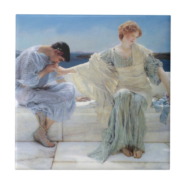 Não me pergunte mais por Sir Lawrence Alma Tadema (Frente)