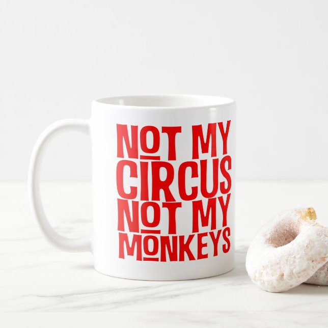 Não meu circo não minha caneca dos macacos (Com Donut)