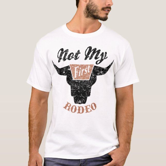 Não Minha Primeira Camisa De Rodeio, Garota De Vac (Frente)