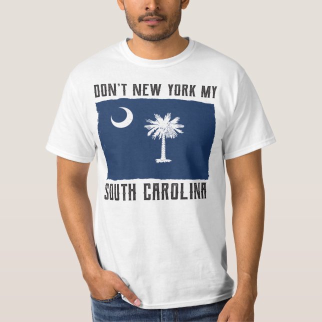 NÃO NOVA IORQUE MINHA Camiseta CAROLINA SUL (Frente)