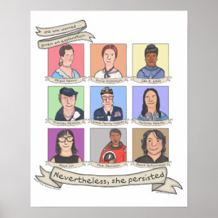 Não obstante, persistiu 16" x 20" poster