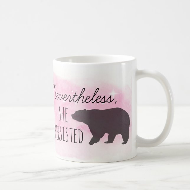 Não obstante, persistiu caneca (Direita)