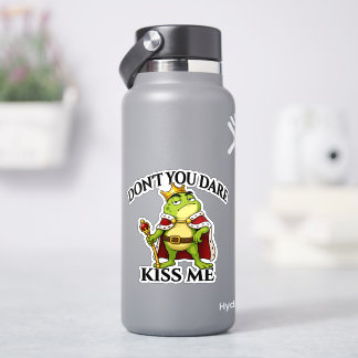Não Ouse Me Beijar Rei Sapo Adesivo