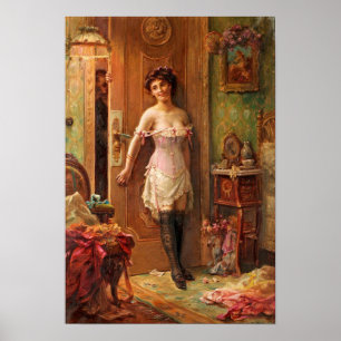 Não para Dentro por Hans Zatzka - poster