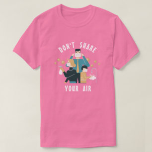 Não partilhe sua camisa de ar