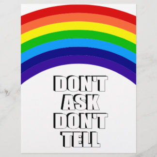 Não pergunte Não conte