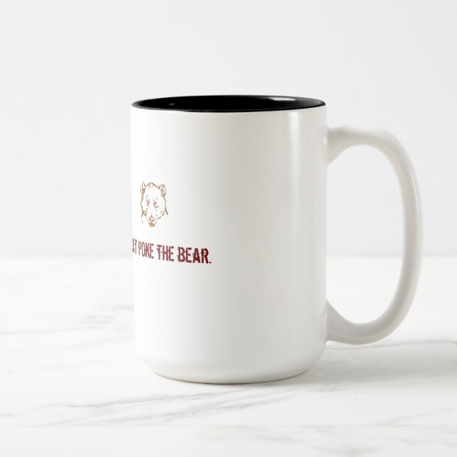 Não pique a caneca do café/chá do urso (Direita)