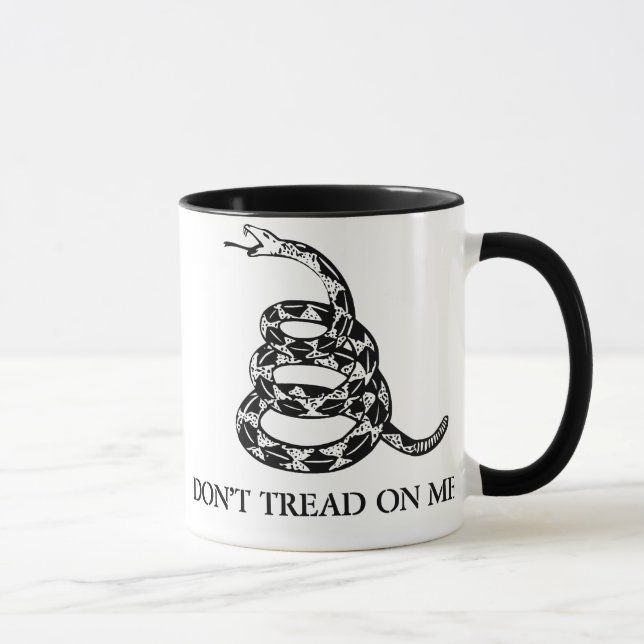 Não pise em mim a caneca do cobra (Direita)
