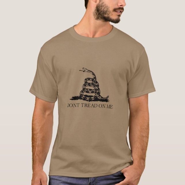 Não Pise Em Mim Camiseta Tática (Frente)