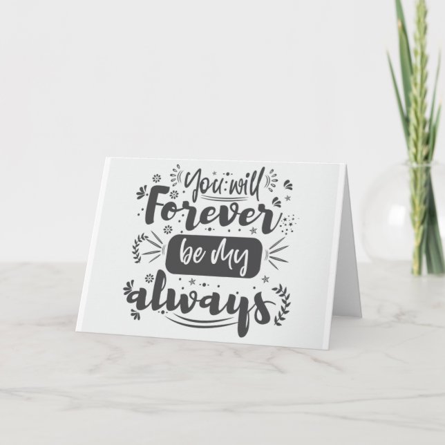 NÃO PODE ESPERAR PARA CELEBRAR **VOCÊ** NO CARTÃO  (Frente)