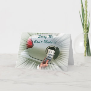 Não podemos fazer o cartão