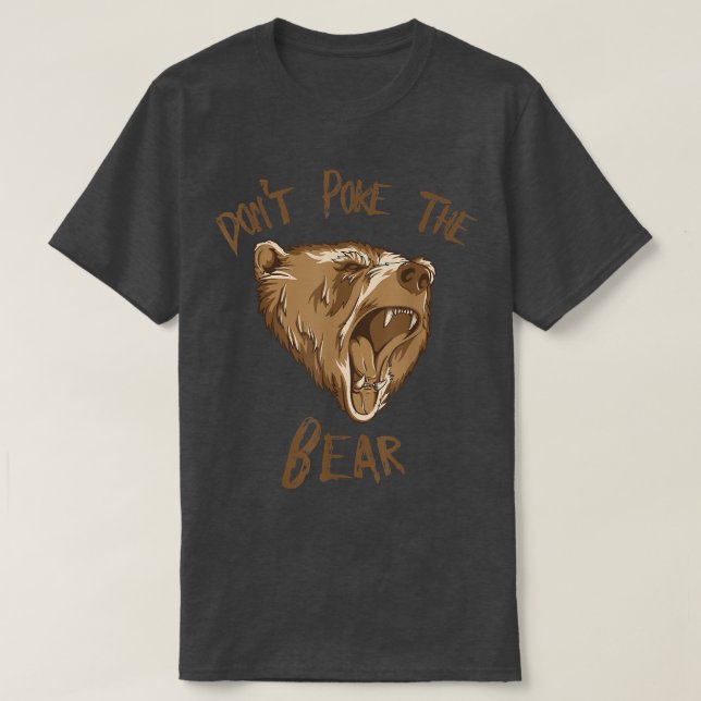 Não Põe a Camisa do Urso (Frente do Design)