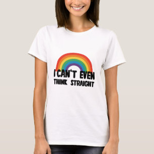 Não Posso Nem Pensar Direito Camisa Divertida Orgu