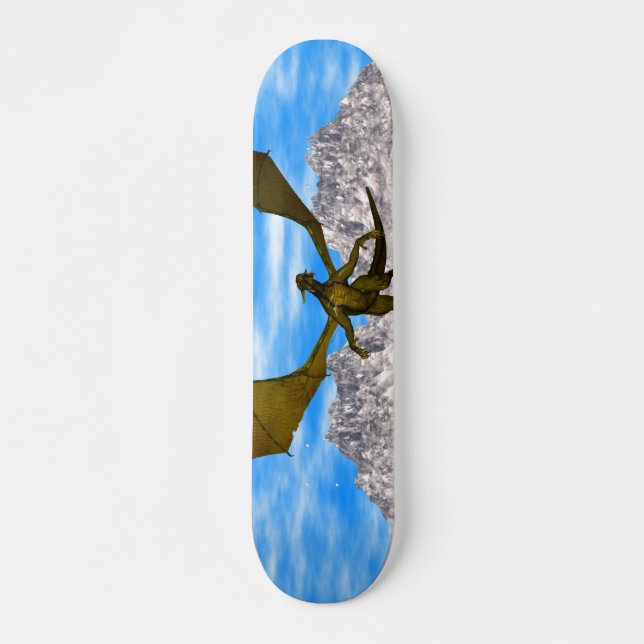 "Não posso pegar o céu" skate (Frente)
