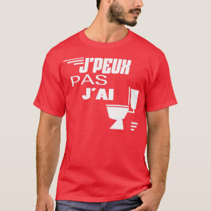 Não posso ter uma camiseta WC t frase