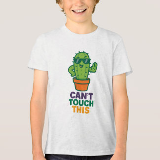 Não Posso Tocar Este Cactus Camisa Engraçada