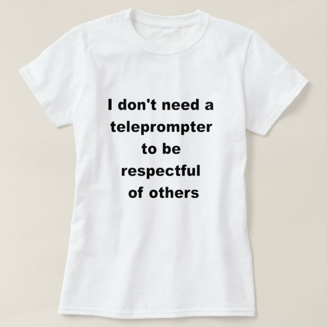 Não preciso de uma camiseta telefônica (Frente do Design)