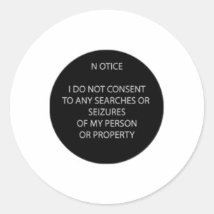 Não Procurar no meu adesivo