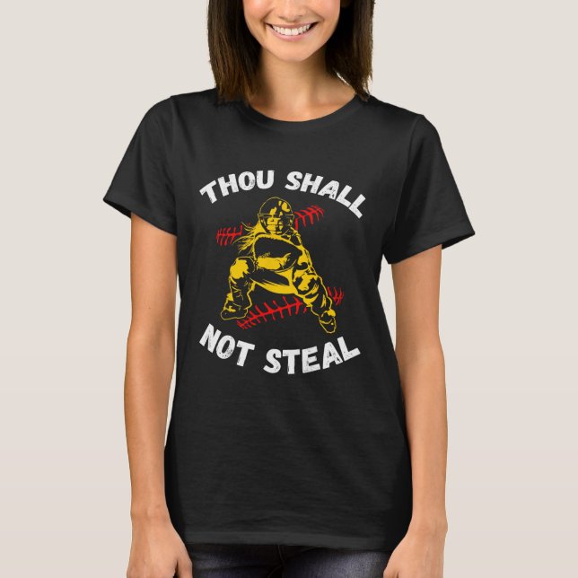 Não Roubarás Camiseta Softll Ou Vender  (Frente)