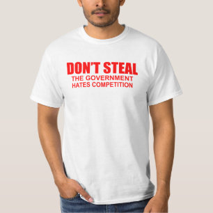 Não roube camisetas engraçadas