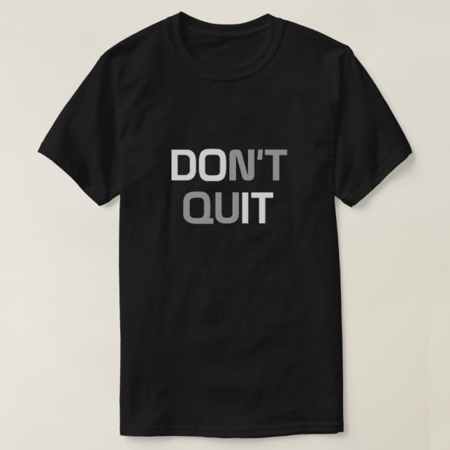 Não Sair da Camisa T (Frente do Design)
