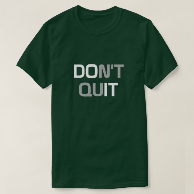 Não Sair da Camisa T (Frente do Design)