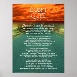 Não Sair - Poster de 18"x24"