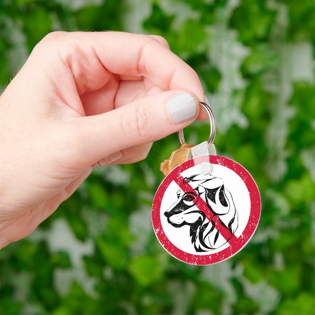 Não são permitidos cães Chaveiro (Criador carregado)